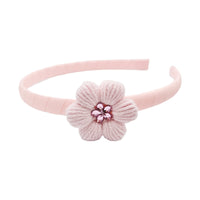 Alice Headband | Crochet Jewel Puff Daisy
