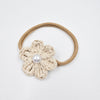 Boho Crochet Flower Baby Headband