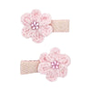 Mini Crochet Jewel Daisy Duck Hair Clips