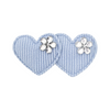 Jewel Heart Duck Hair Clip