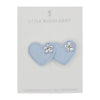 Jewel Heart Duck Hair Clip