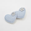 Jewel Heart Duck Hair Clip