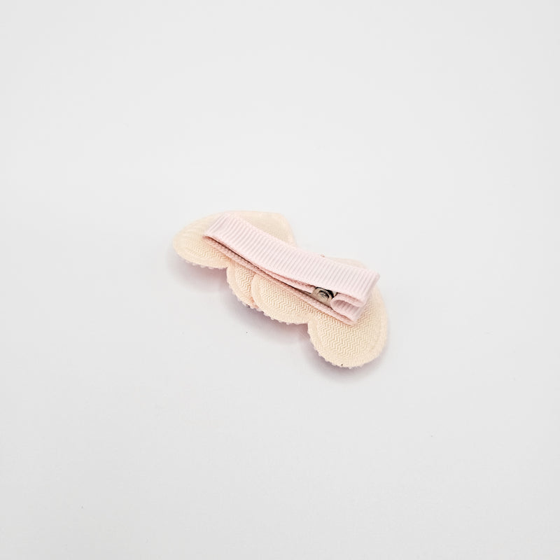 Jewel Heart Duck Hair Clip