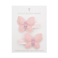 Jewel Butterfly Duck Hair Clip