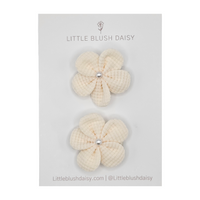 Hair Clip | Mallow Flower