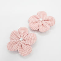 Hair Clip | Mallow Flower
