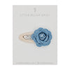 Hair Clip | Denim Rose
