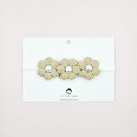 Baby Headband Crochet Pearl Puff Hair Accessory