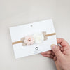 Crochet Puff Daisy And Rose Baby Headband