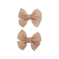 Bow | Mini linen