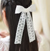 Fable Bow | Floral Lace White