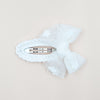 Ditsy Tulle Bow Crochet Hair Clip