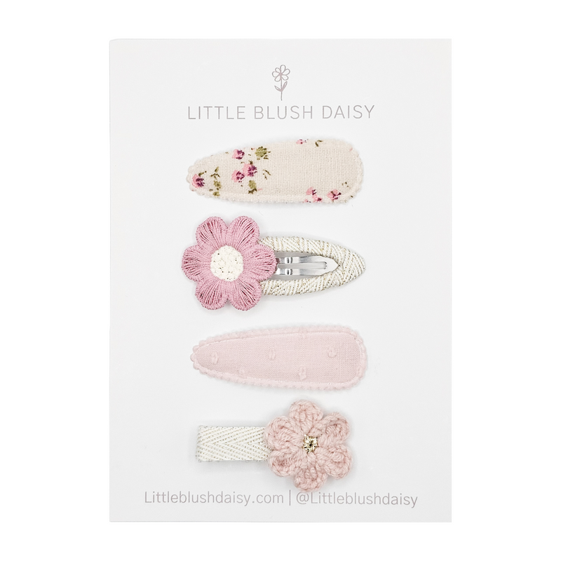 Hair Clip Set | Vintage Daisy