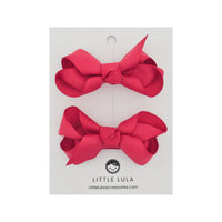 Navy Grossgrain Ribbon Bows