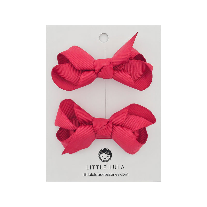 Navy Grossgrain Ribbon Bows