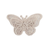 Fully Lined Hair Clip | Lace Fairy Butterfly